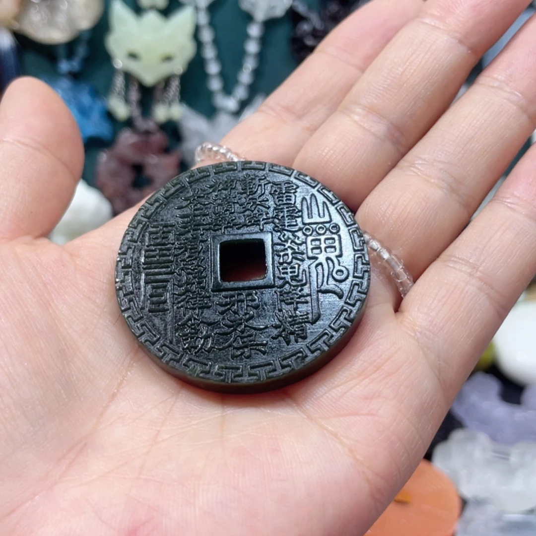 【闪购商品】未镶嵌岫玉颈饰50项链