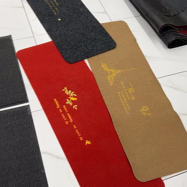 亚麻吸水除层地垫