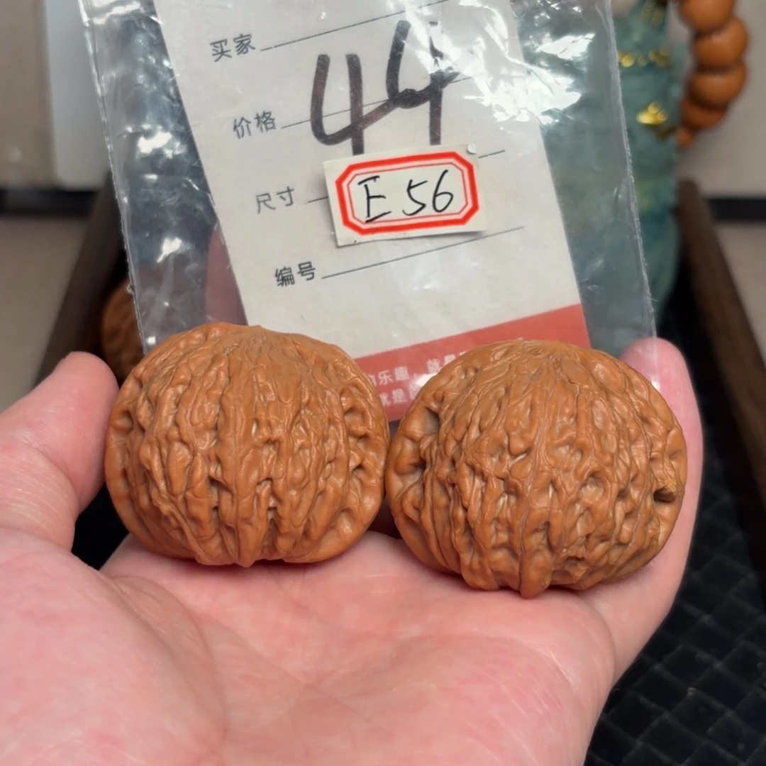 A***财文玩核桃把件44铁锤56号