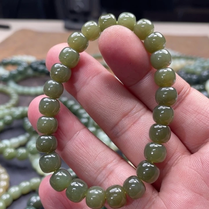 和田玉手链未镶嵌