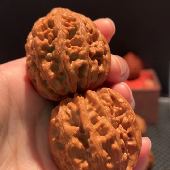 文玩核桃吊坠大沽石
