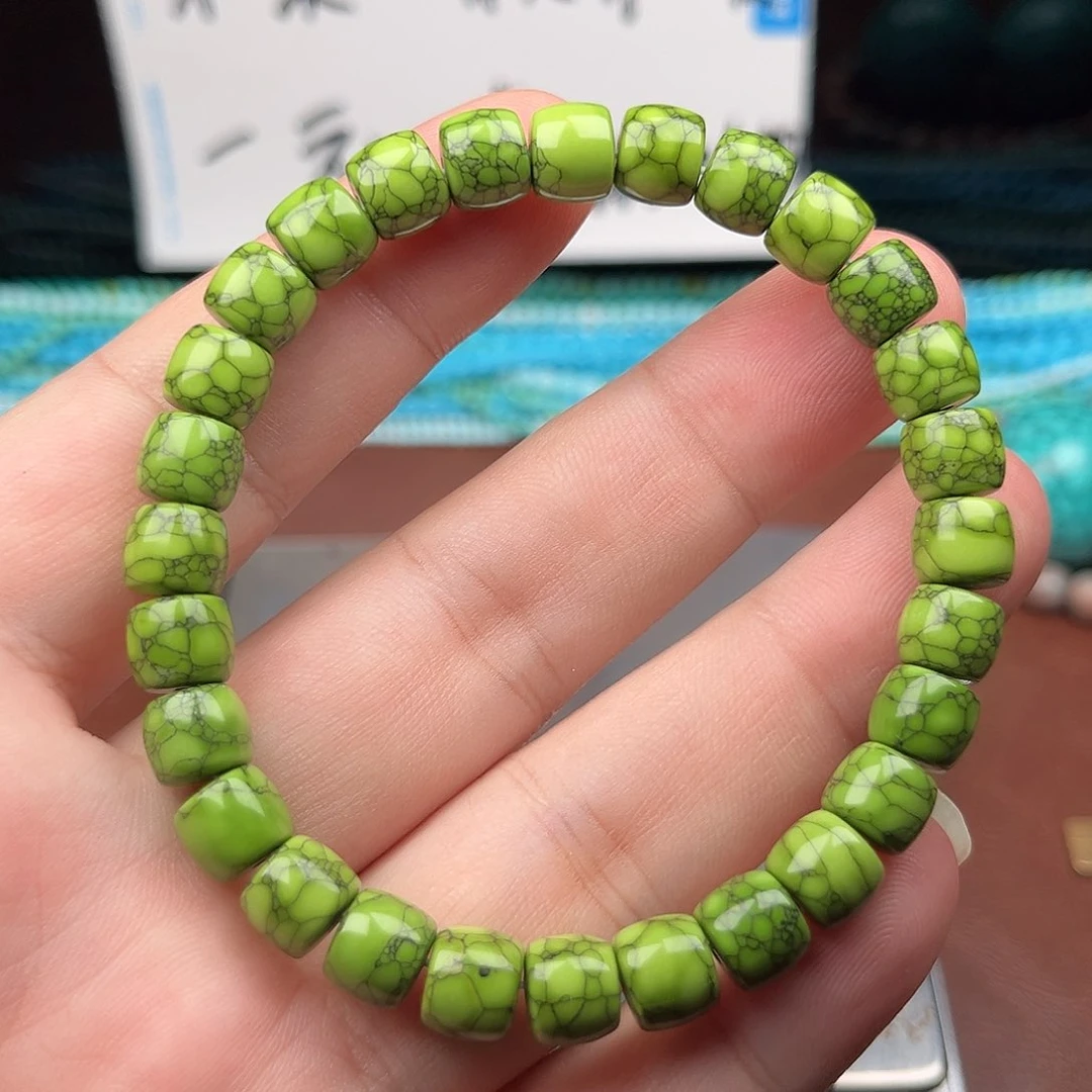 湖北原生态卡8菜子黄网花直切手串