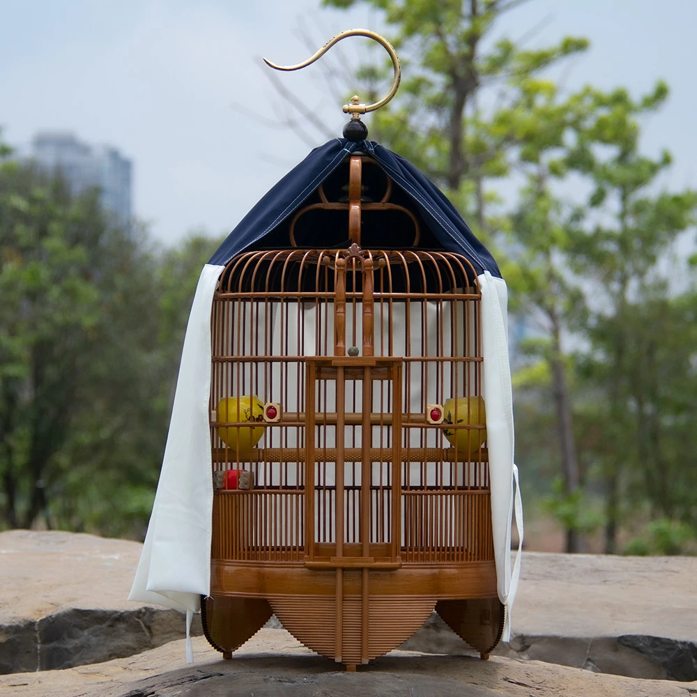 广西底广笼画眉四喜八哥鸟笼大号精品鸟笼子批发厂家直销新型鸟笼