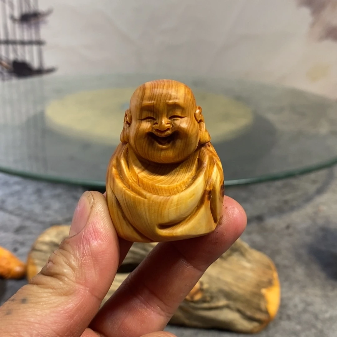 【闪购商品】柏木（崖柏）根雕木雕工艺品摆件家居买十送一手把件