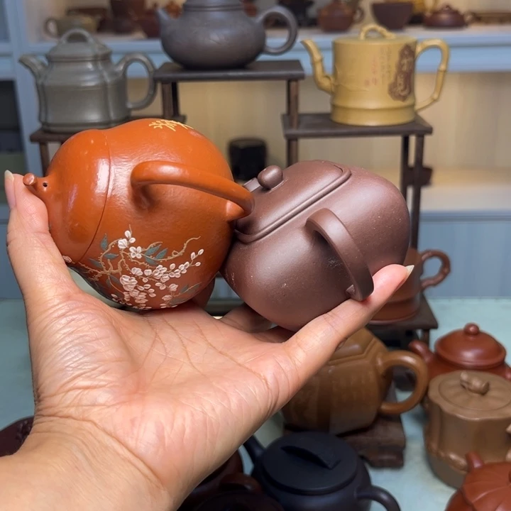 酒***去茶壶紫砂手工制作