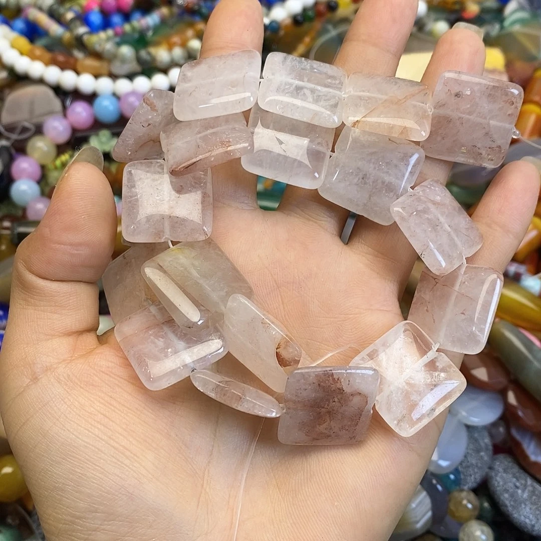 玛瑙/玉髓未镶嵌珠宝半成品浇花片片一条