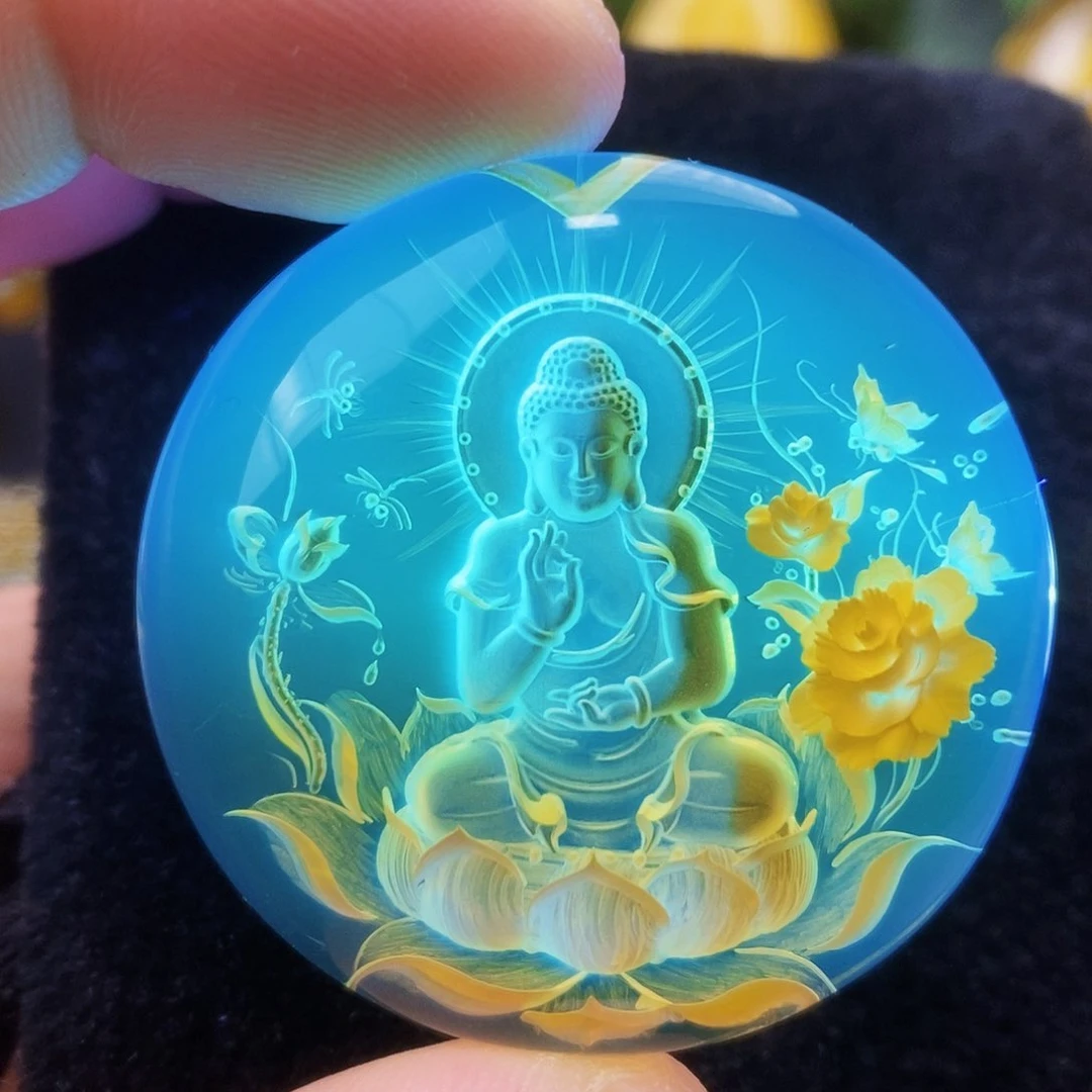 【闪购商品】未镶嵌吊坠(不含链)蓝珀