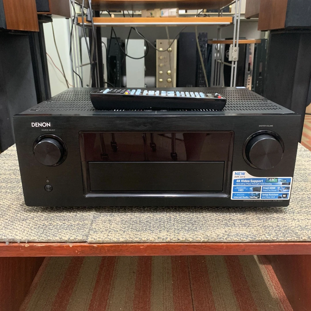 9新 Denon/天龙 天龙AVR-3313 7.1声道AV功放 不包邮