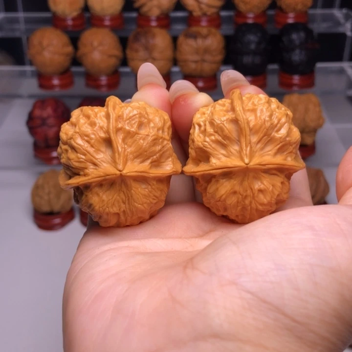 睡***生文玩核桃吊坠8三楞