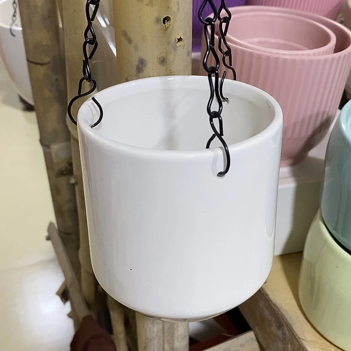 陶盆有孔 瑕疵针孔漏釉介意勿拍外口 10外高11