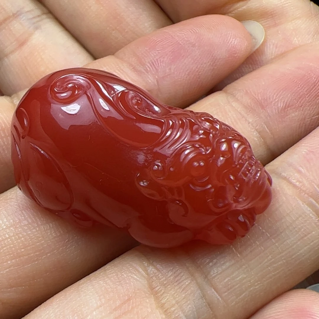 南红玛瑙貔貅未镶嵌