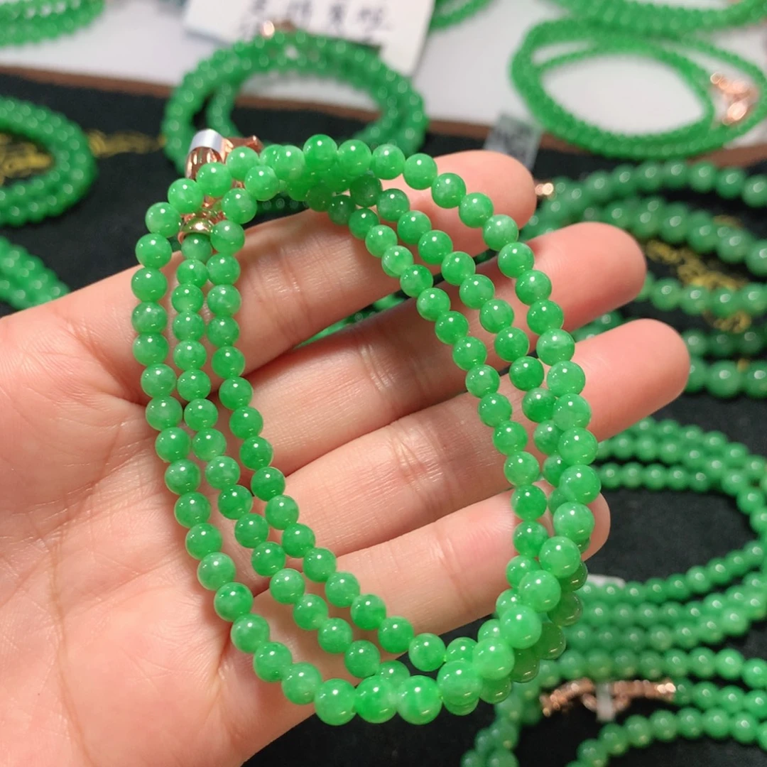 翡翠未镶嵌颈饰缅甸翡翠