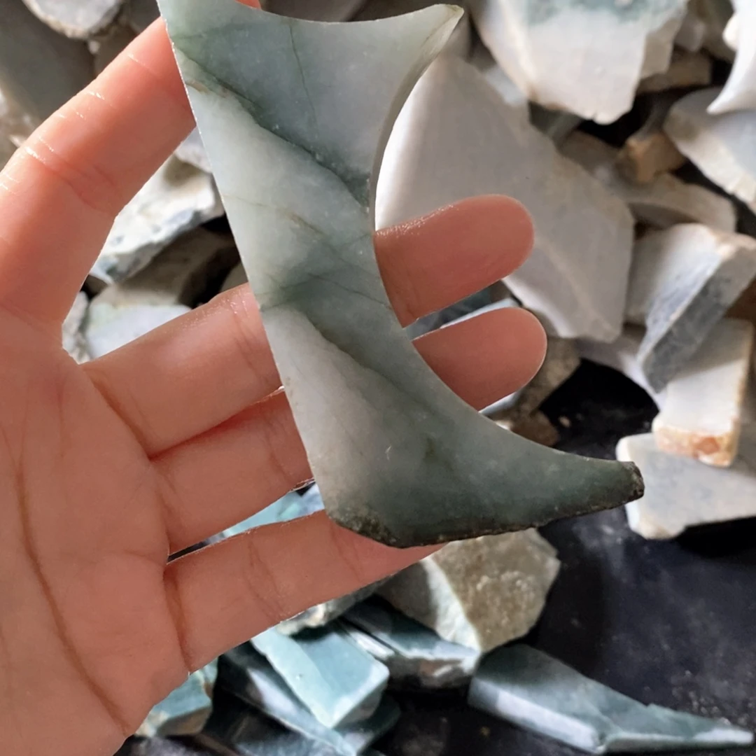 翡翠未镶嵌颈饰天然翡翠