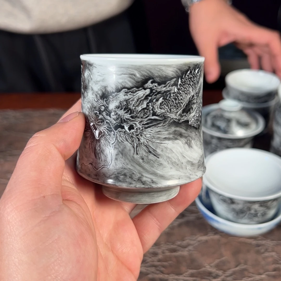 杯景德镇手绘陶瓷