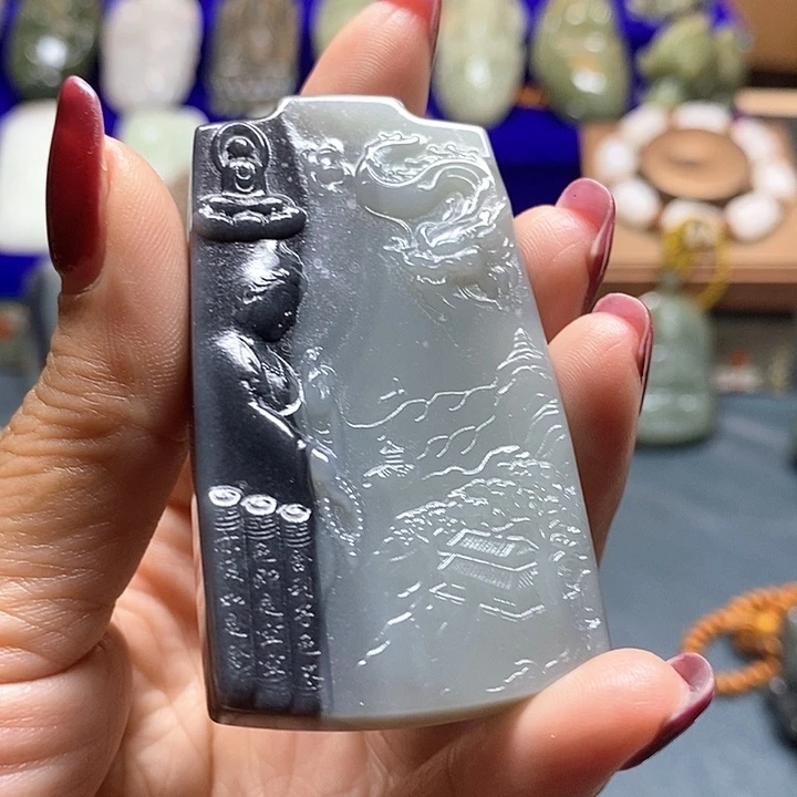 未镶嵌和田玉挂件