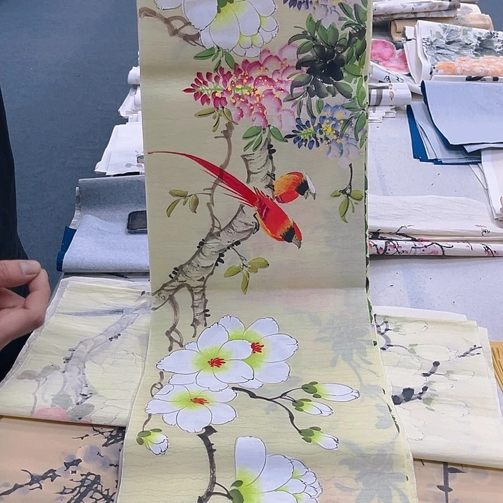 国画纯手绘字画宣纸