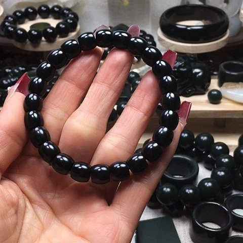 未镶嵌手串和田玉