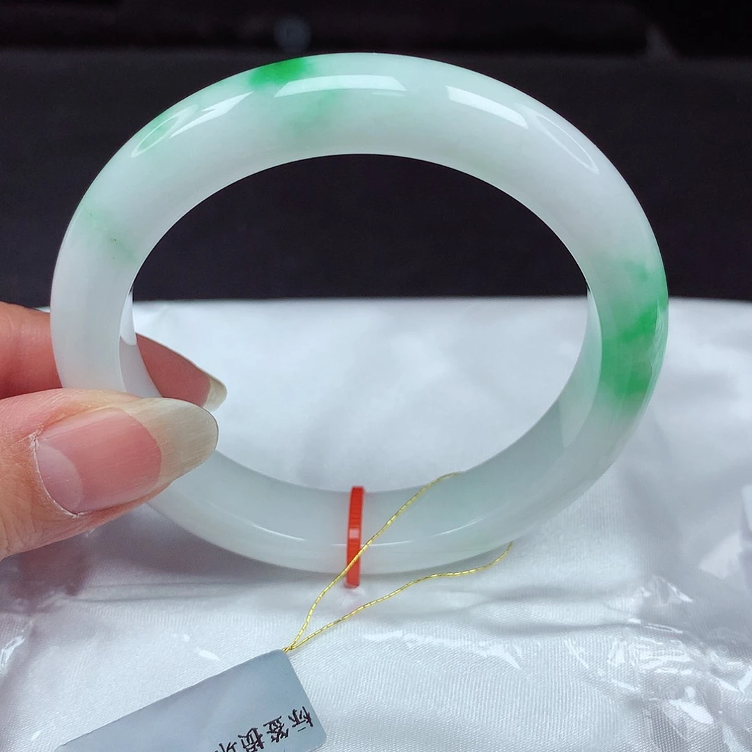 未镶嵌手镯翡翠56圈968
