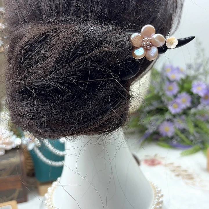 未镶嵌淡水珍珠发饰