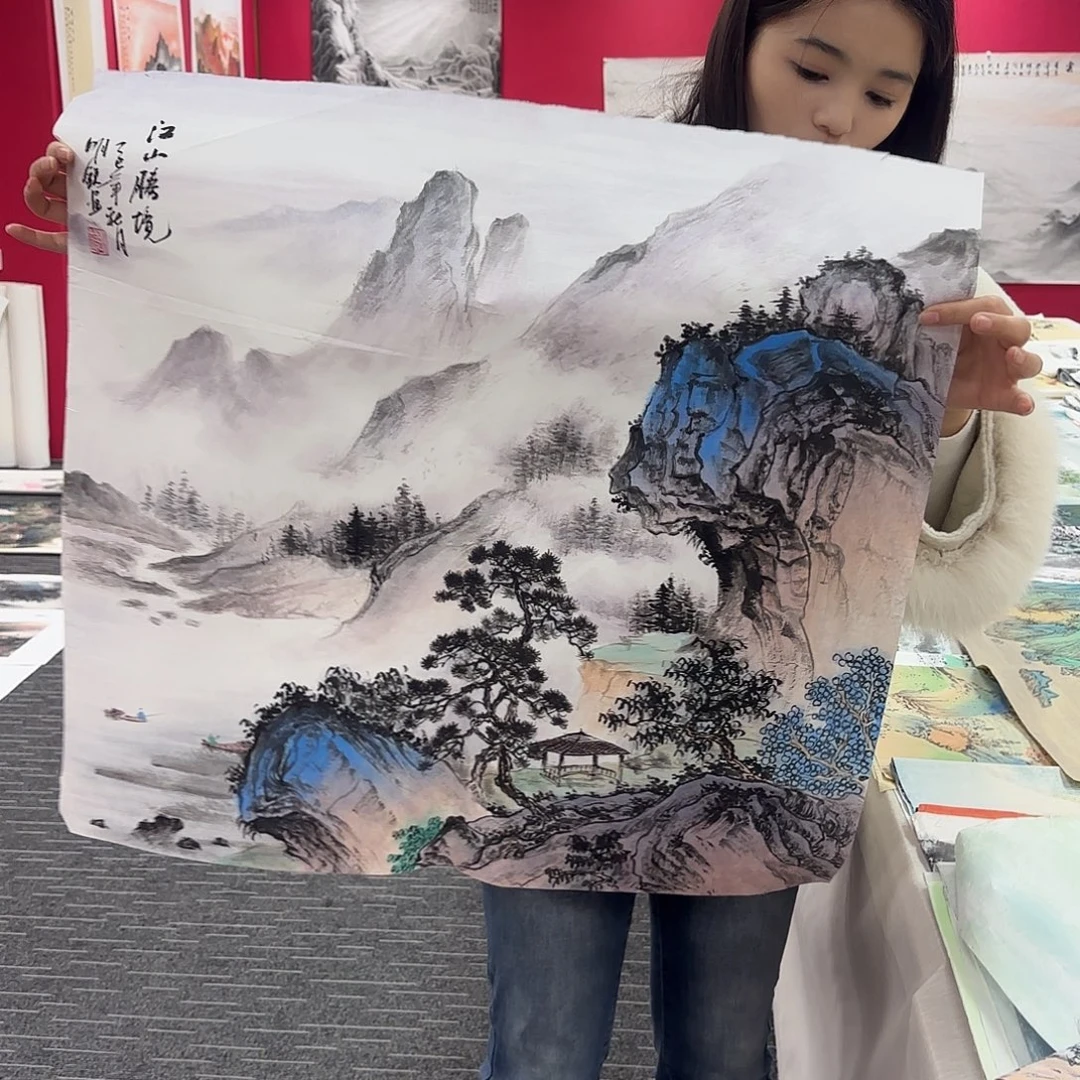 国画国画作品纯手绘