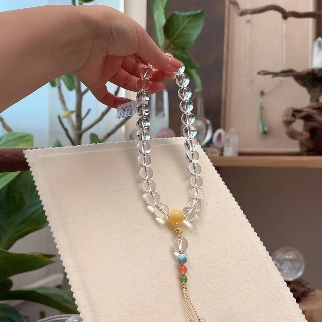 手绳水晶18K金镶嵌设计款