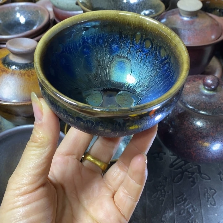 茶盏建阳建盏微瑕将军