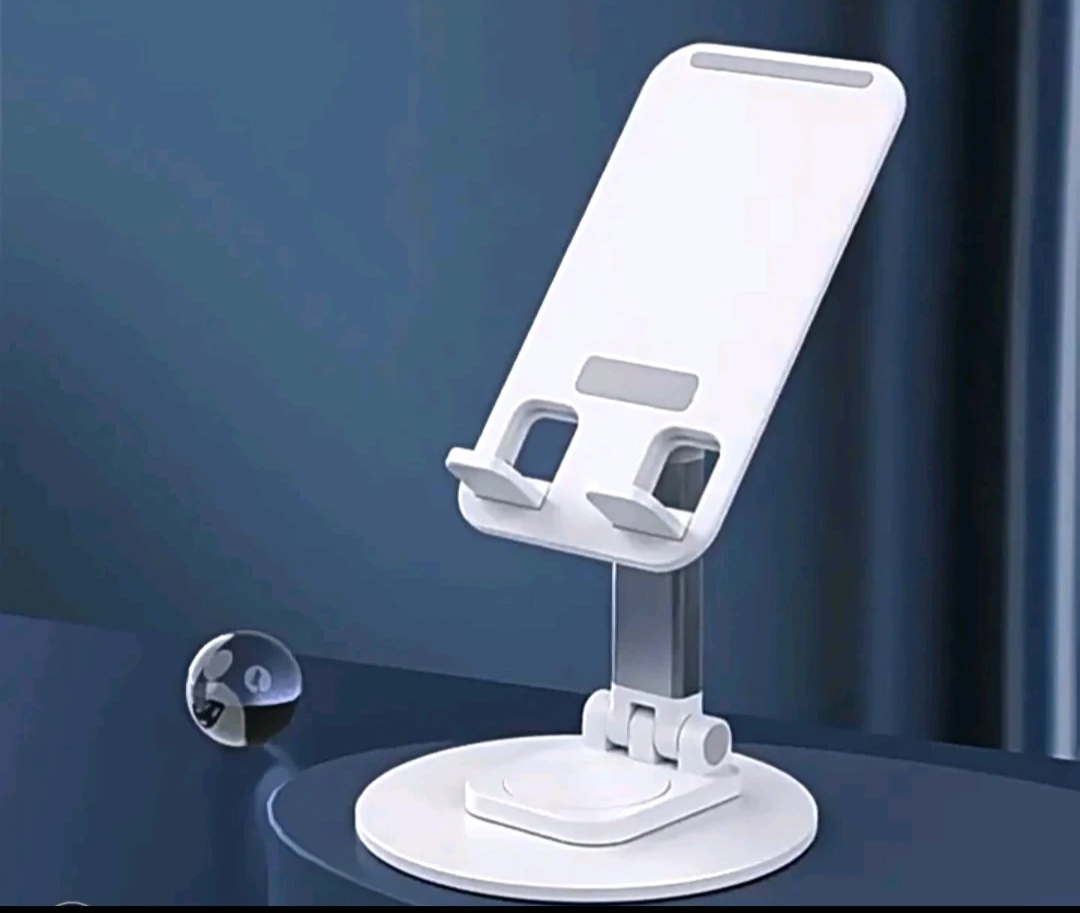 准新品  手机支架金属双轴底座加重手机平板通用360度旋转