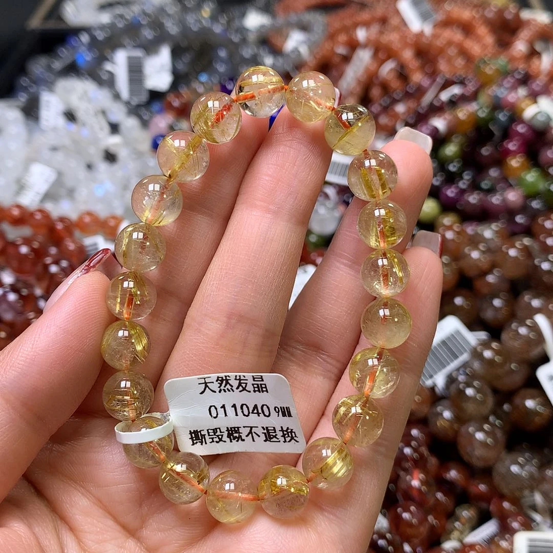 水晶手链未镶嵌，b