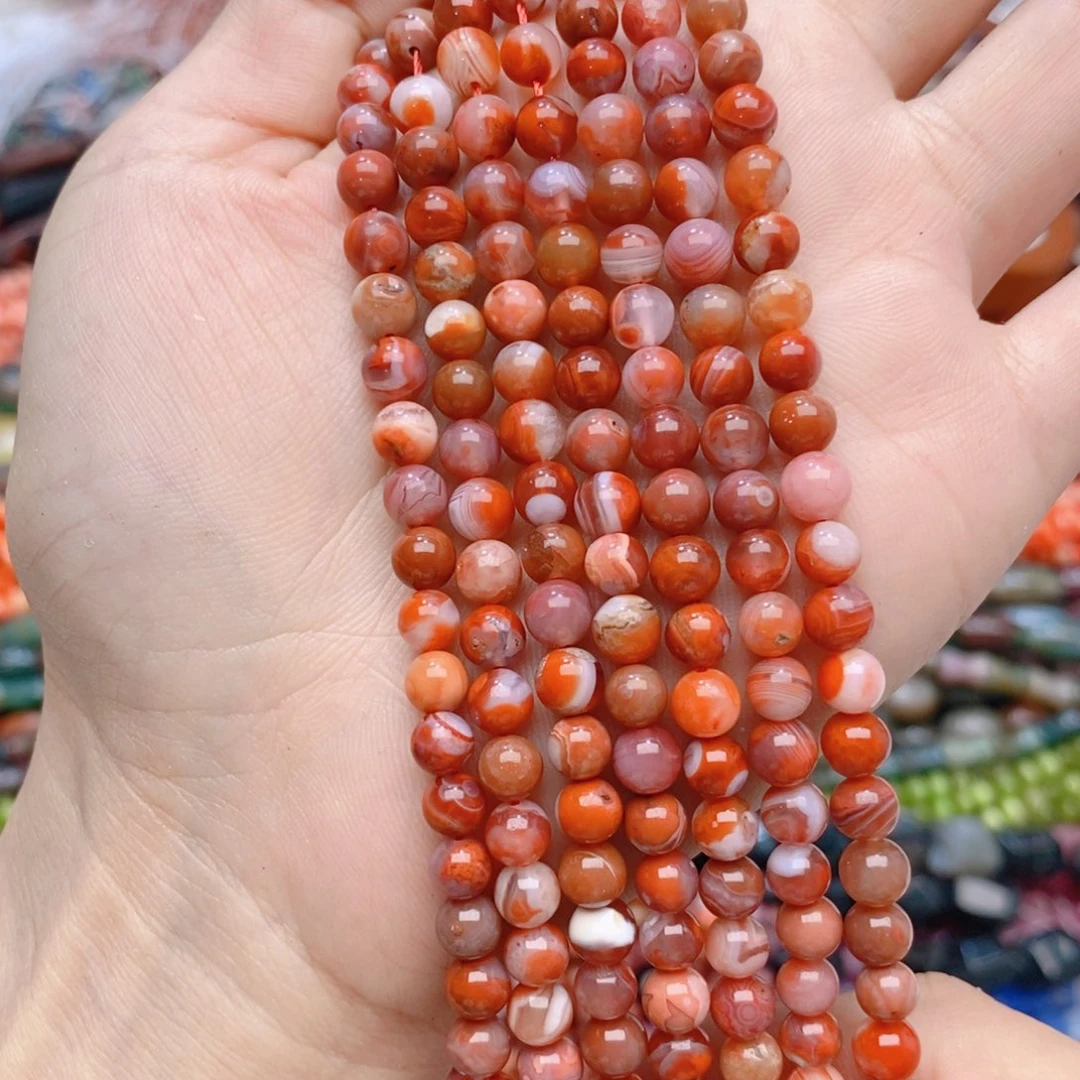 琉璃DIY卡五左右一条装散珠