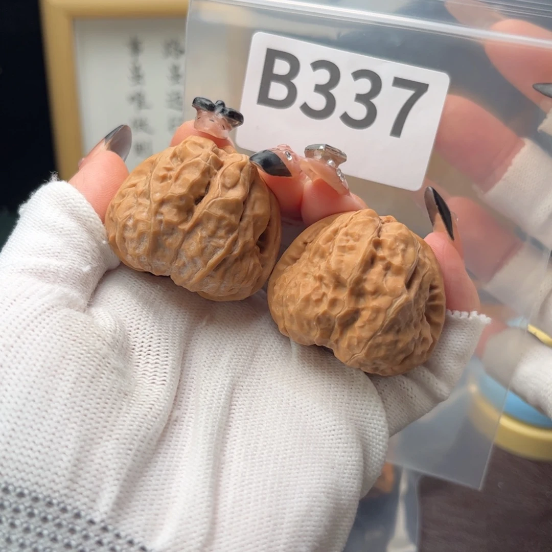 把件文玩核桃39蛤蟆头b337