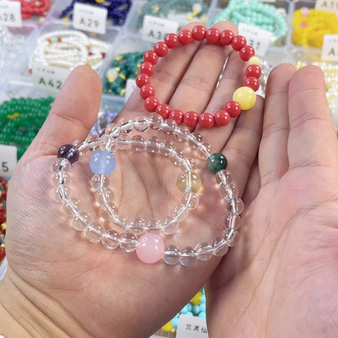 玛瑙手饰银S925镀金镶嵌