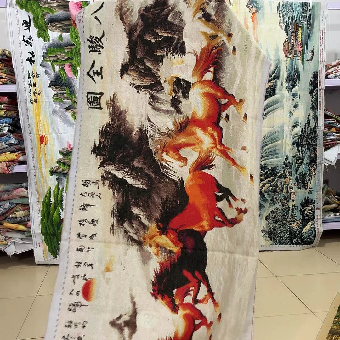 棉莫*十字绣成品出售