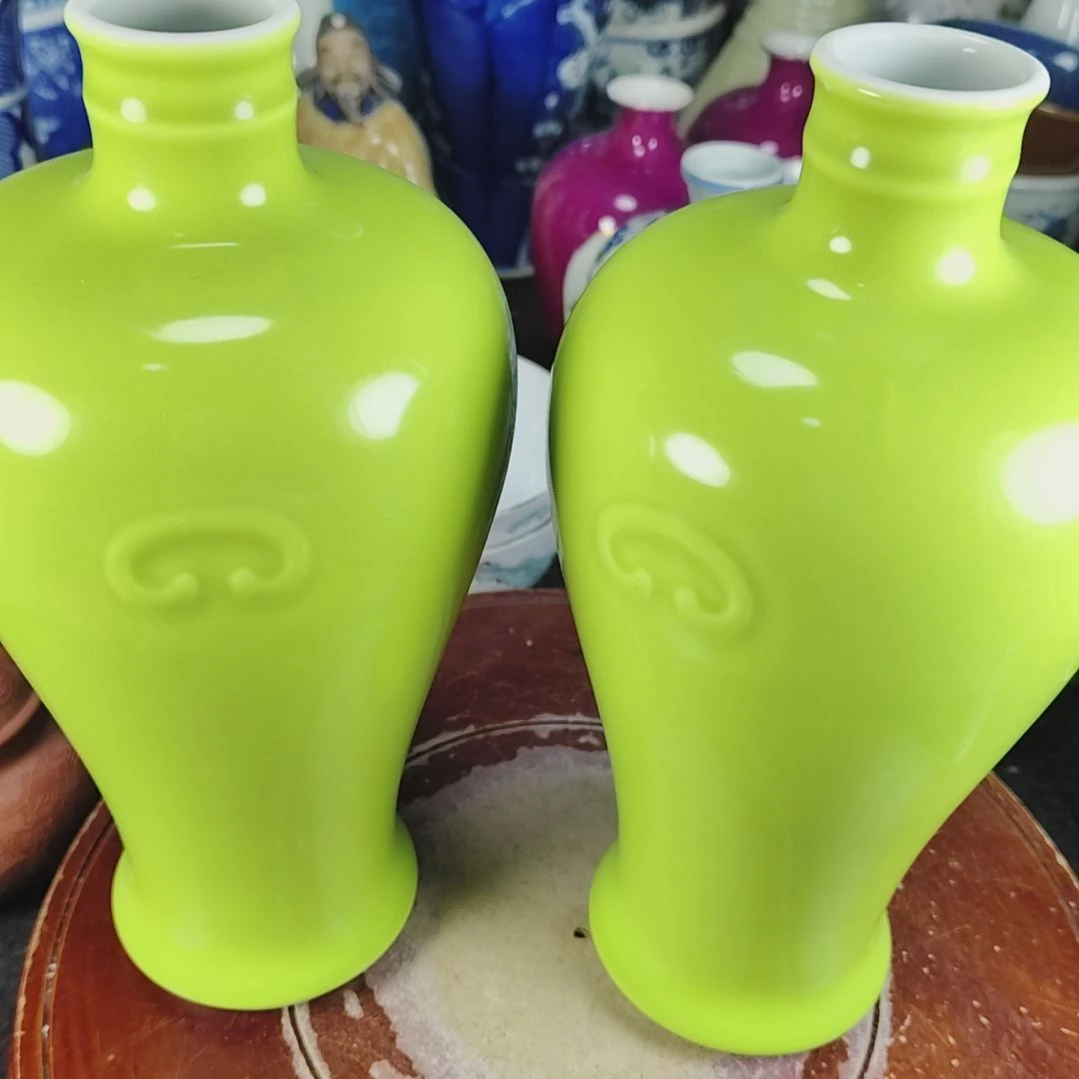 瓶吕全手工制作的瓷器