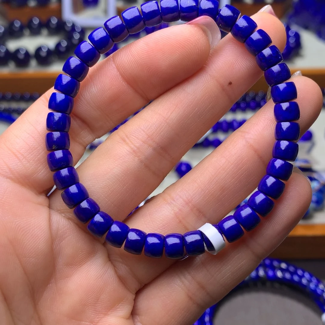 青金石手串未镶嵌6mm1353