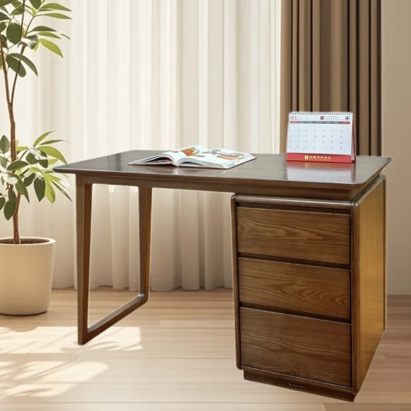 大连华丰家具集团实木写字台 DYM2506