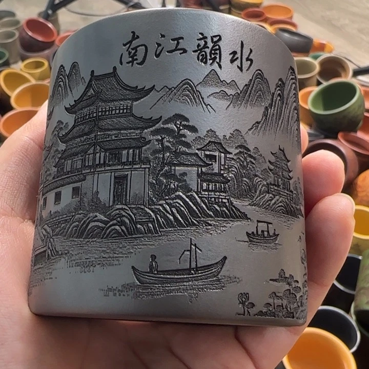 茶杯紫砂全手工制作工艺