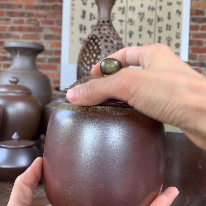 珏***钦州坭兴陶柴烧0129