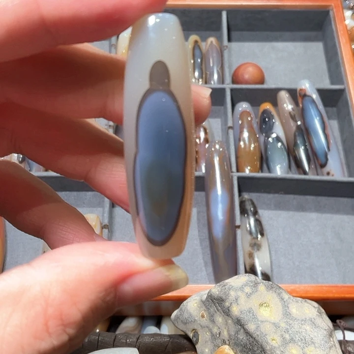 玛瑙/玉髓吊坠(不含链)未镶嵌