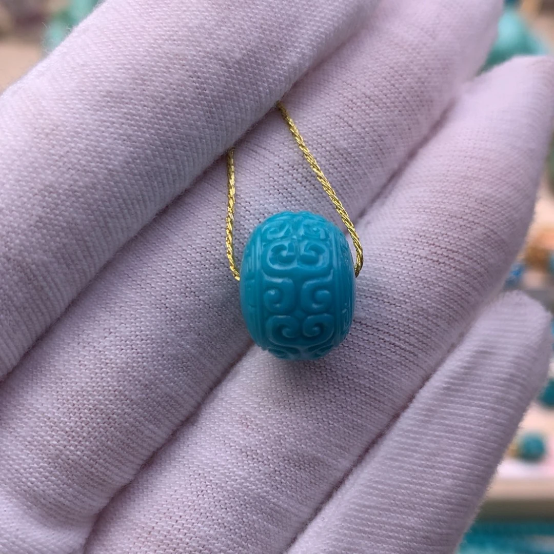 绿松石未镶嵌珠宝奇石13.8