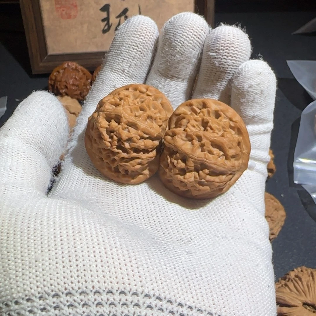 D***s吊坠文玩核桃宫灯40