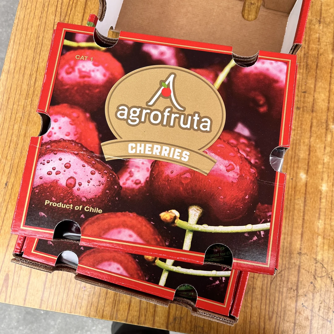 海运人字塔车厘子 拉宾斯单勾5斤装 JD  带手提箱 内附果径卡