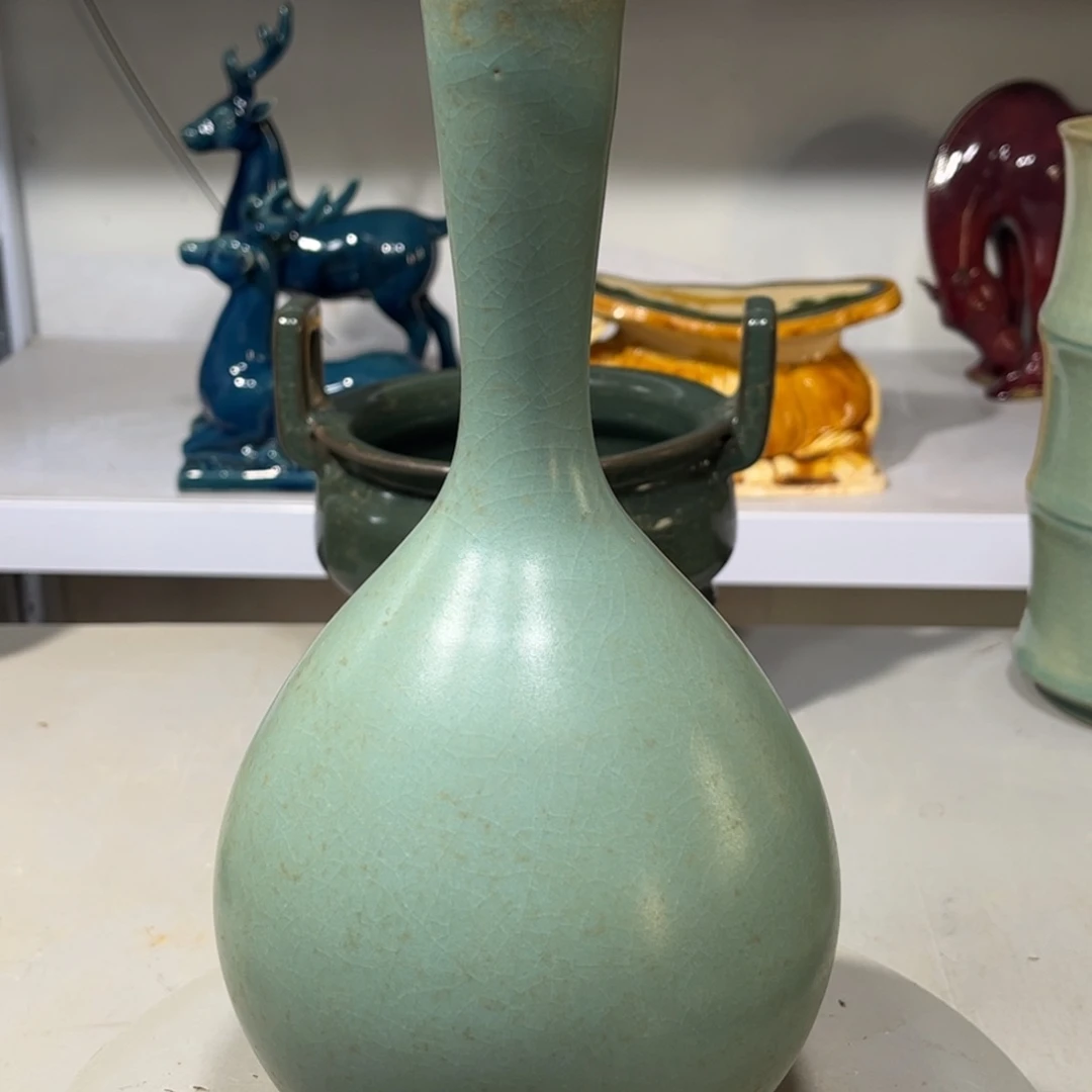 瓶汝窑瓷器品相完美