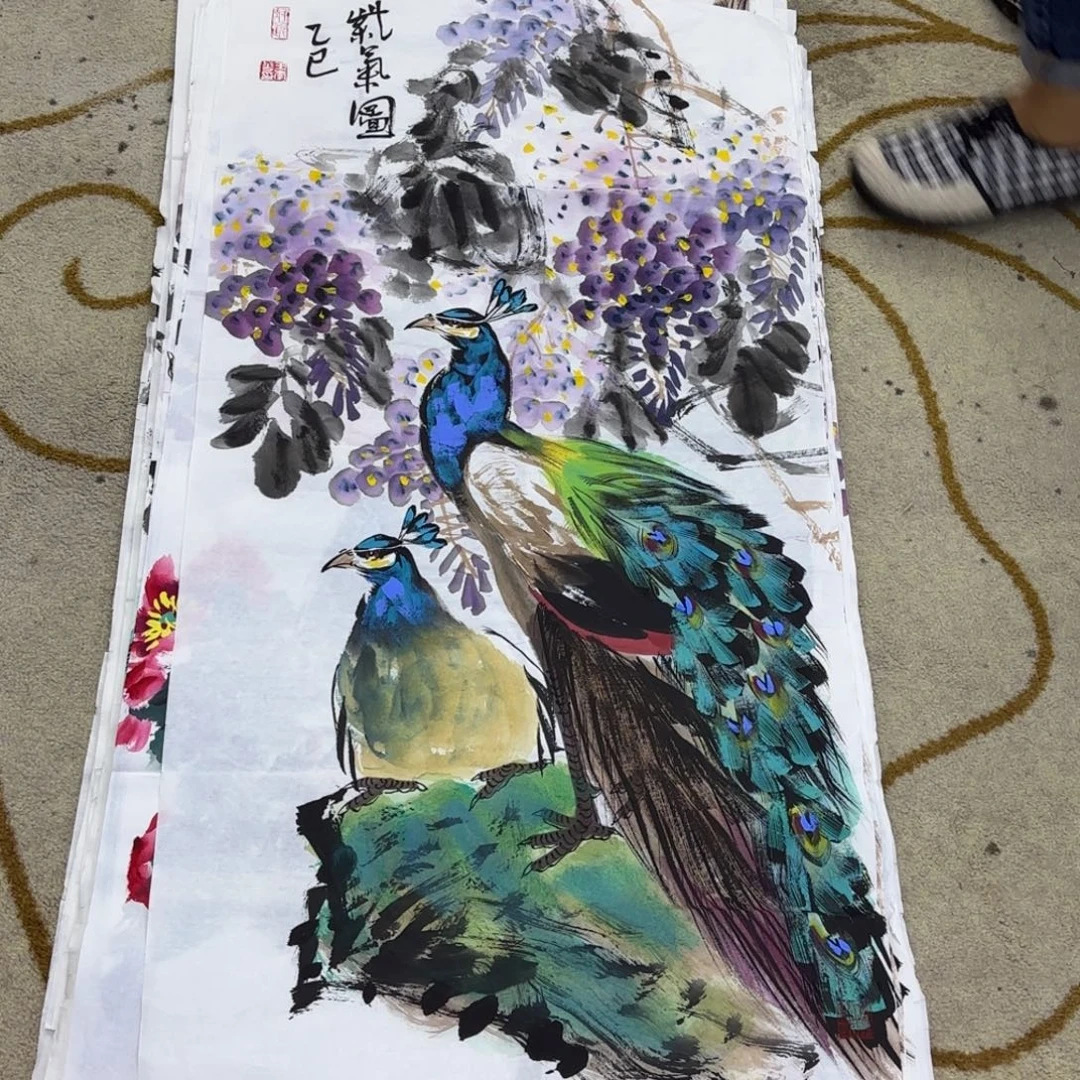 国画王孝华老师三尺刘