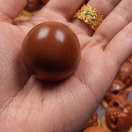 橄榄核手串/手链蓝*光珠