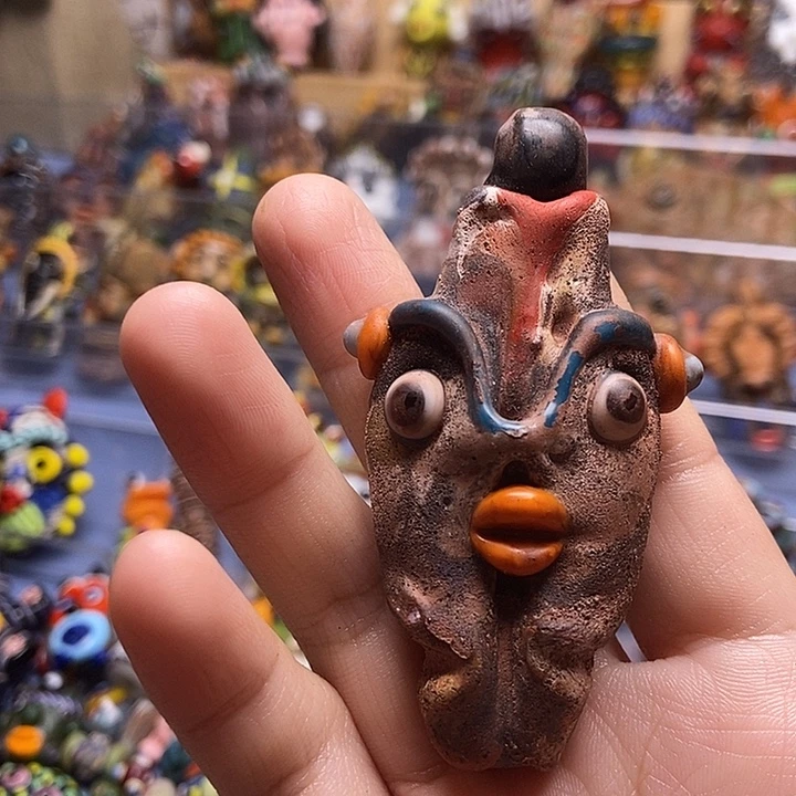 琉璃颈饰牛鼻老娃17