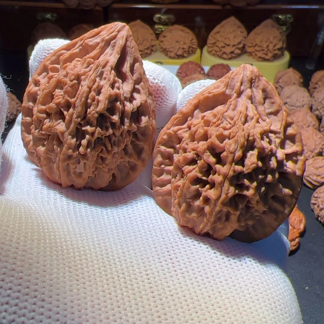 文玩核桃把件风***由火凤