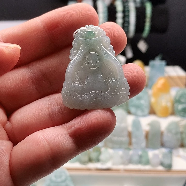 吊坠(不含链)未镶嵌翡翠55佛公
