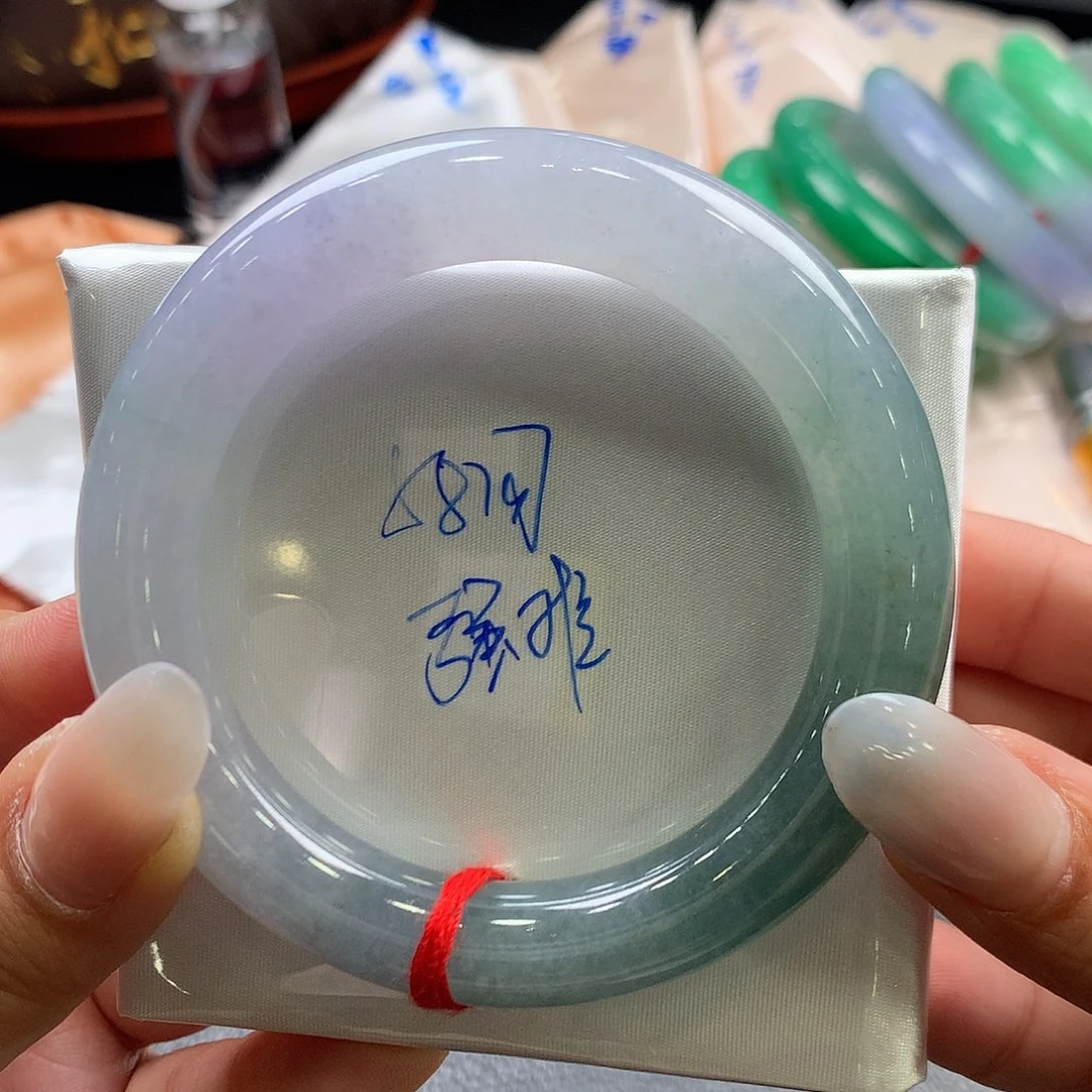 未镶嵌手镯翡翠58圆