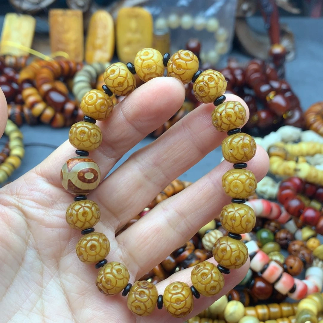 牛骨手串/手链牦牛骨手串