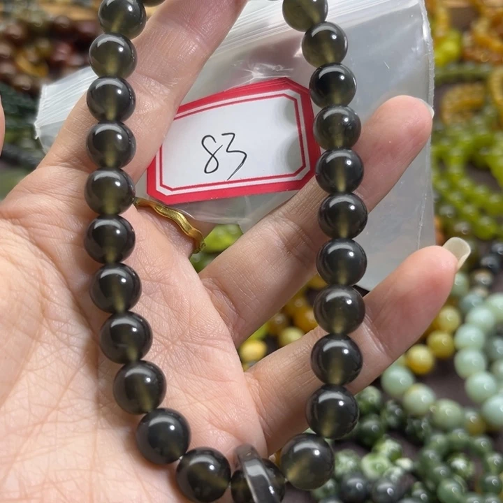 蛇纹石玉未镶嵌手链